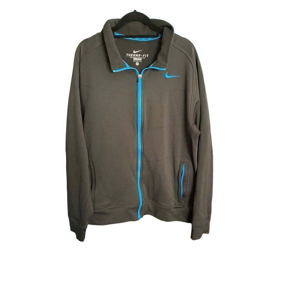 Nike mens dry fit thermal fit, full zip men’s jacket, size medium ￼